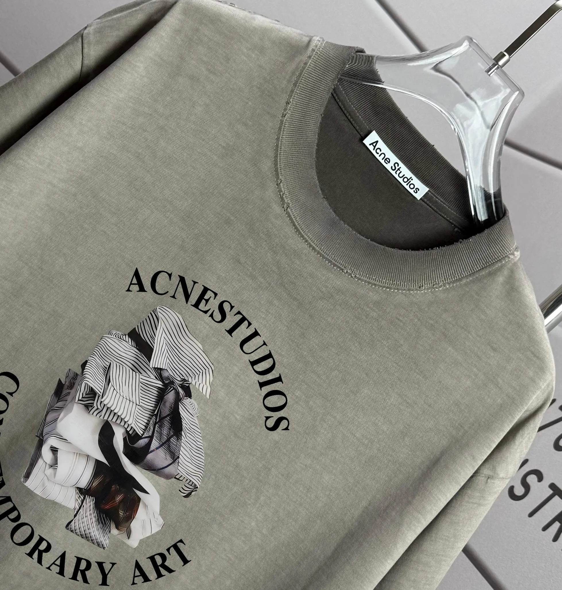 # 90 Acne studios * 2026 New Arrival tee Same Style : Size :S M L XL XXL Size： S （90-130 ） M （120-150 ） L （140-165 ） XL （160-180 ） XXL （180 ）